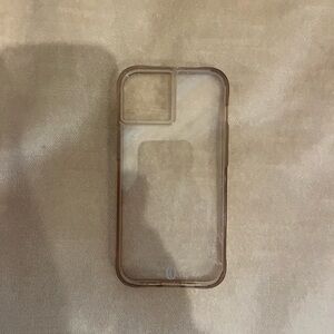Clear iPhone case